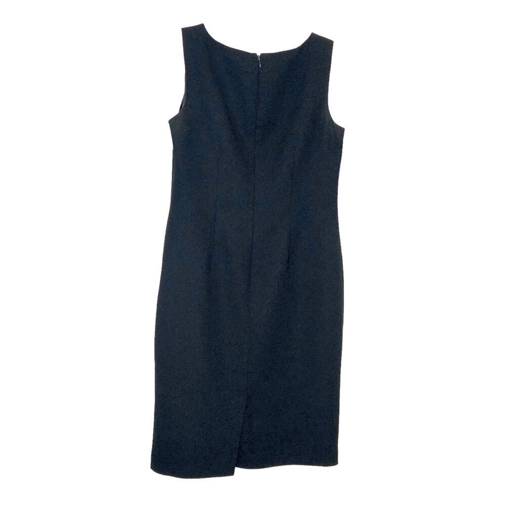 Jones New York Black Cocktail Dress Little Black Dress Sleeveless Size 8 - Picture 3 of 7